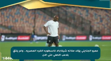 عمرو الجنايني يؤكد مكانة شيكابالا كأسطورة الكرة المصرية.. ولم يلتقِ بلاعب الأهلي حتى الآن